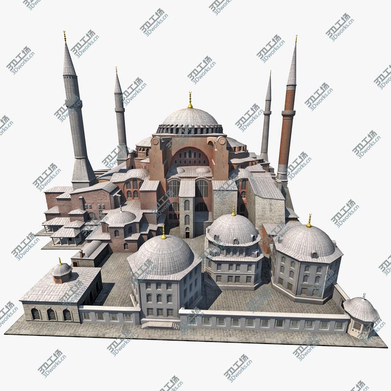 images/goods_img/2021040164/Hagia Sophia Low Poly/1.jpg
